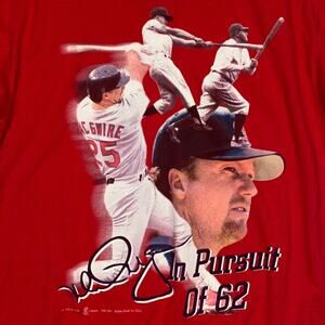 Vintage 1998 Mark McGwire Home Run Shirt
